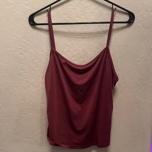 Chic Maroon Camisole for Women / R36
